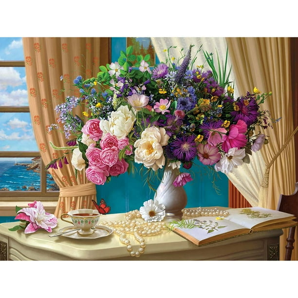NEW IN BOX Jigsaw Puzzle Zodiac TAURUS 750 pc Recycled Paper Rose Art NEW IN BOX Jigsaw Puzzle Zodiac TAURUS 750 pc Recycled Paper Rose Art